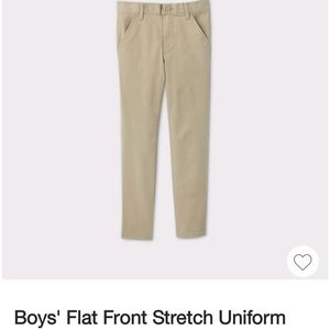 Cat and Jack Boys Uniform Pants Sz 12